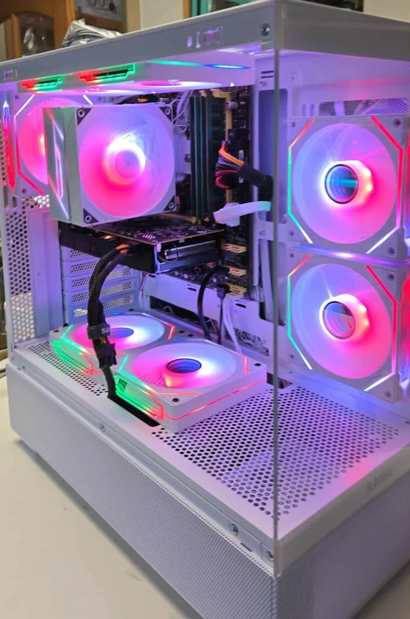 PC GAMING i7-4770 3,6Ghz Radeon RX 580 8GB 32GB Ram SSD 960GB HDD 500GB