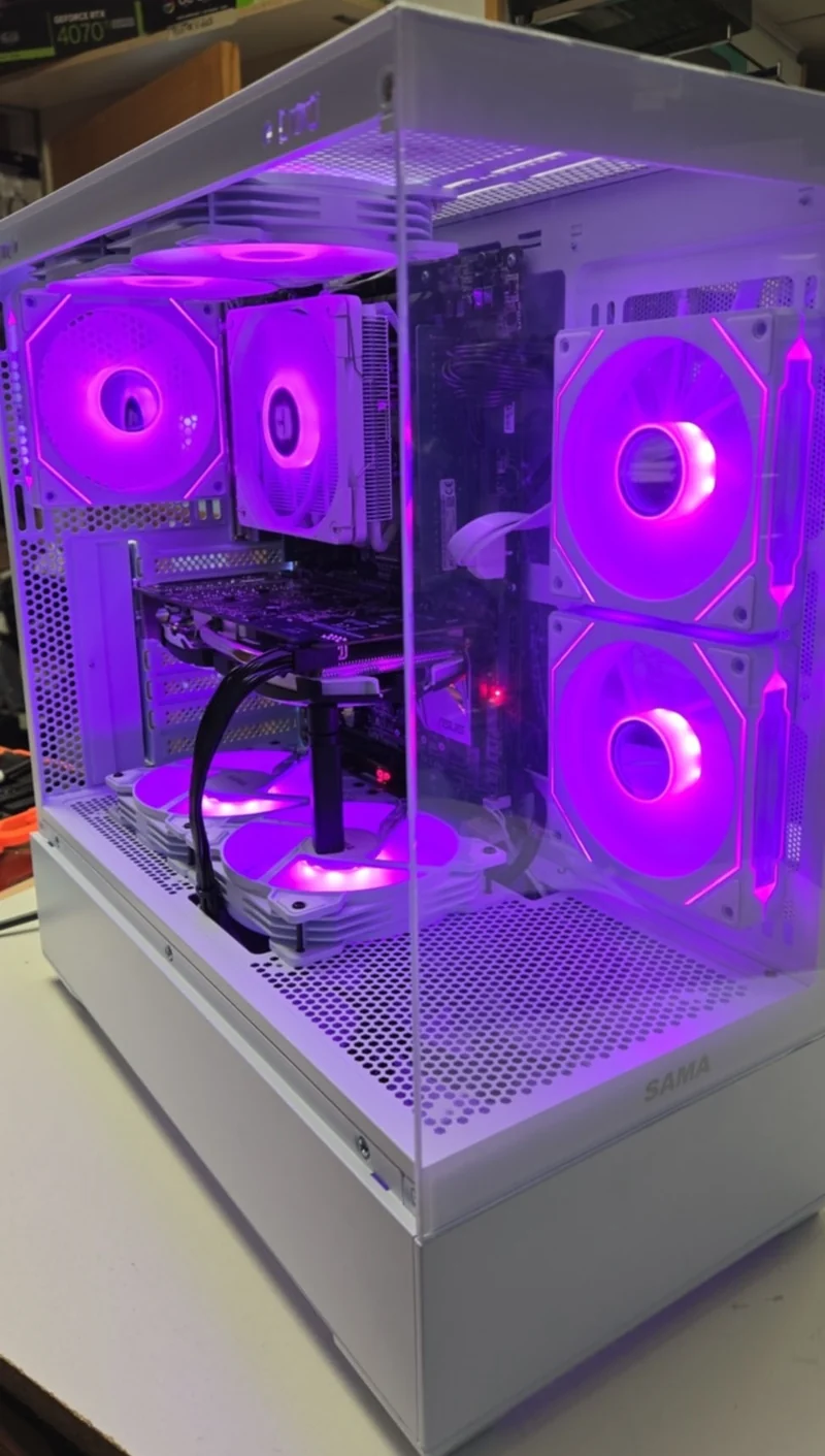 PC GAMING i7-4770 3,6Ghz RX 570 8GB 16 GB Ram SSD 512GB HDD 500GB