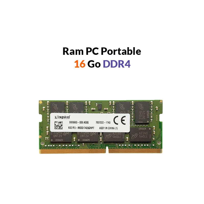 Mémoire Ram Pc Portable 16 Go DDR4