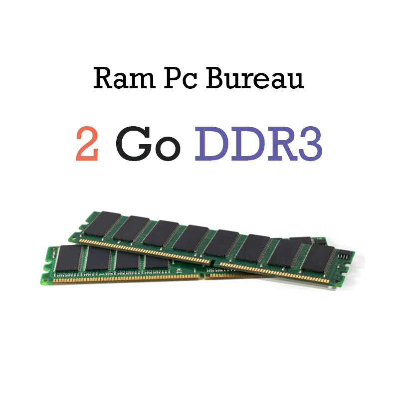 Mémoire ram PC Bureau 2 Go d'occasion