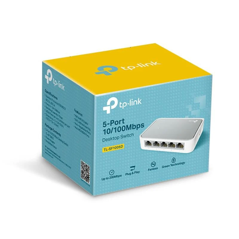 TP-Link TL-SF1005D - Switch de bureau 5 ports 10/100 Mbps