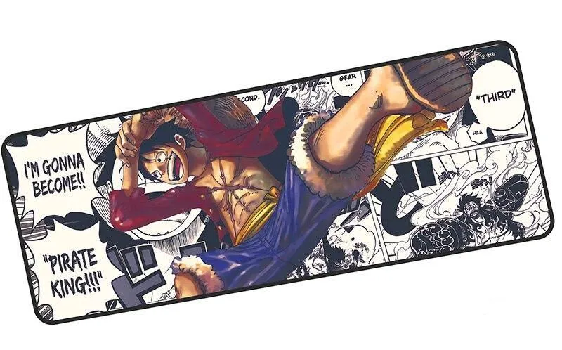 Tapis de souris manga one piece Luffy