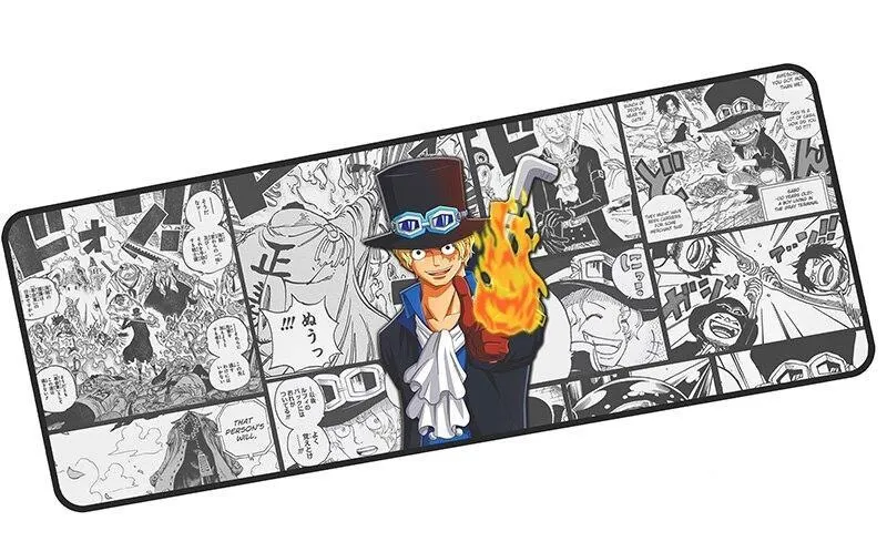 Tapis de souris manga one piece sabo