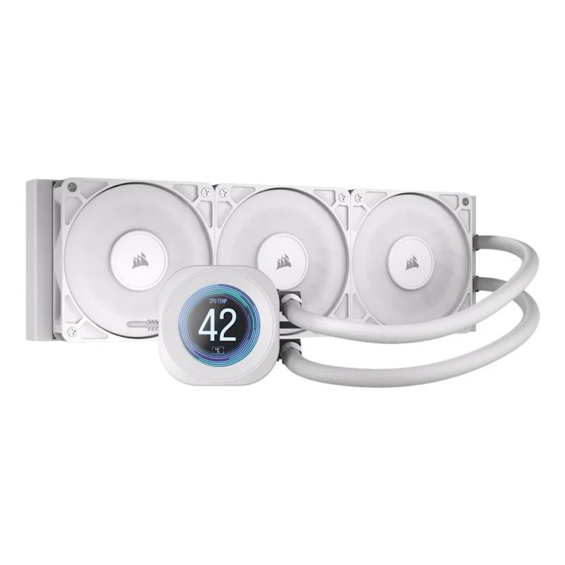 Corsair Nautilus 360 RS Processeur Refroidisseur de liquide tout-en-un 12 cm Blanc