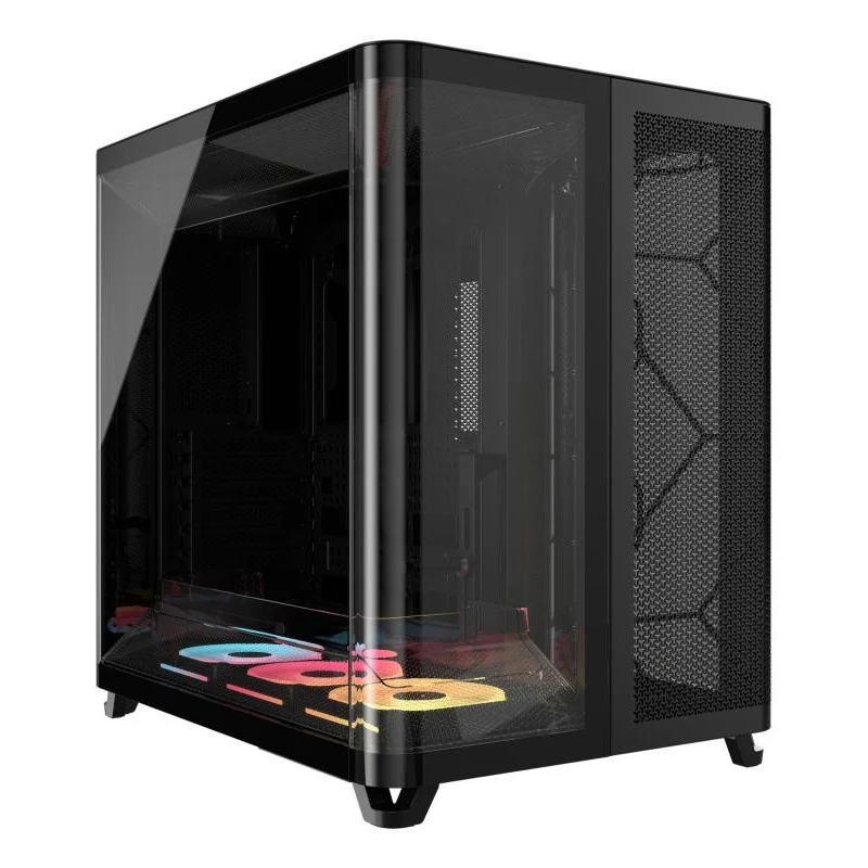 CORSAIR AIR 5400 LX-R RGB LINK Mid-Tower PC Case_x000B_, Black