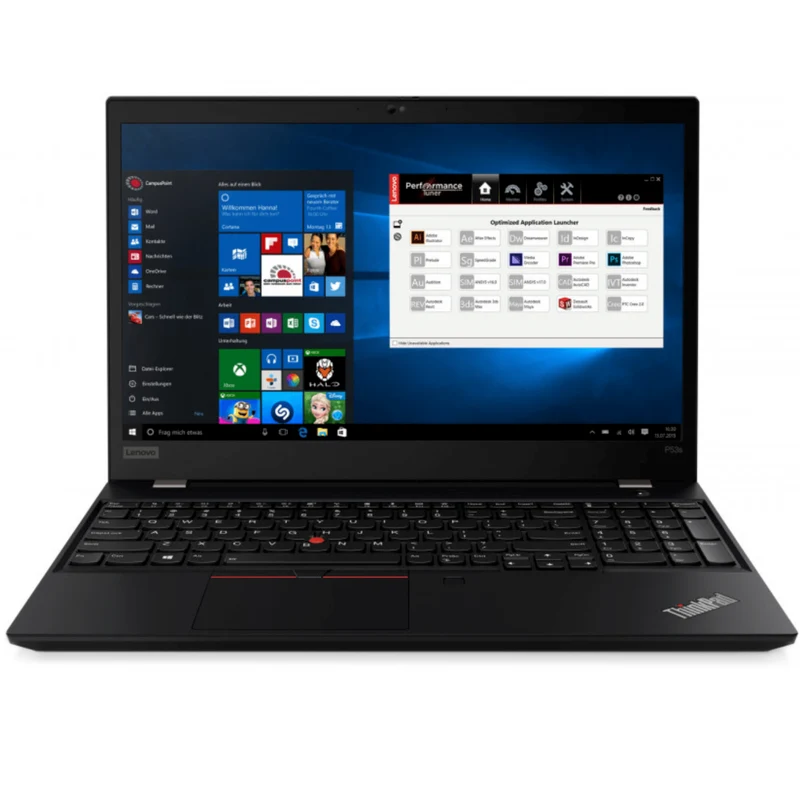 Pc Portable Lenovo Thinkpad P53s - Core i7 8ème, NVIDIA Quadro P520 - RAM 32 Go DDR4 - DISC DUR 512 Go SSD - 15.6 " Full HD