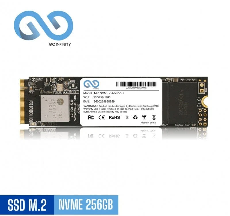 Disque Dur Interne 256 Go SSD NVME