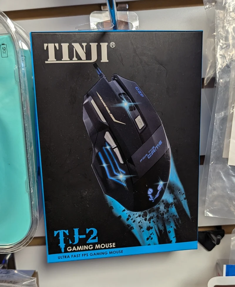 Souris de jeu TINJI TJ-2 Optique USB Wired Gaming Mouse