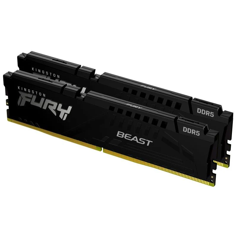 Kingston Technology FURY Beast 64 Go 6000 MT/s DDR5 CL36 DIMM (Kits de 2) Black EXPO