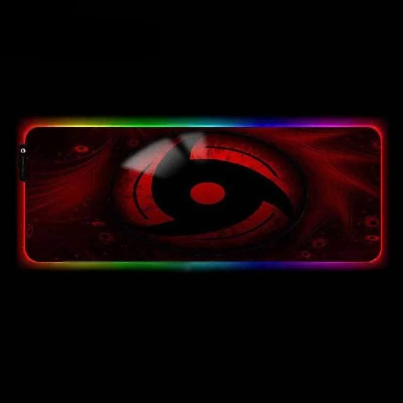 Tapis de Souris RGB XXL Mangekyou Sharingan