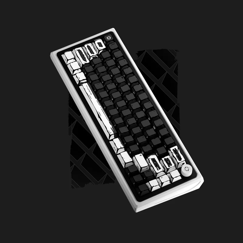 Clavier Magnétique 65% - Celshading Noir