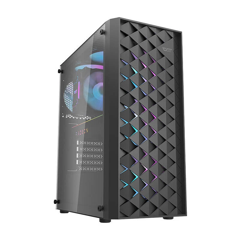 MSI Darkflash DK351 Ryzen 5 3600 3.7 GHz - SSD 512 Go - 16 Go DDR4 - AMD Radeon RX 570 - Win 11 64 Bits Pro - Wifi