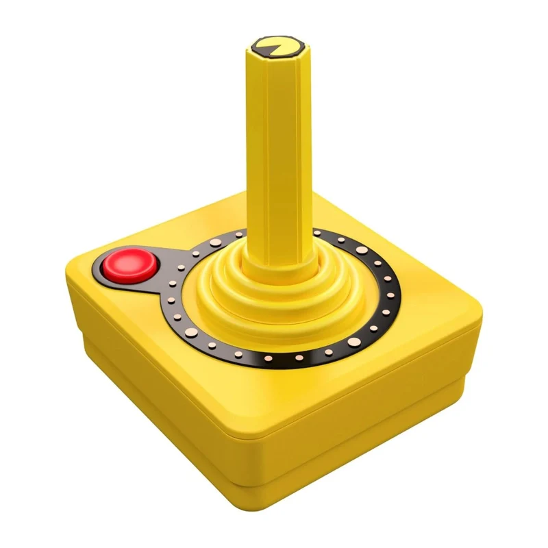 Joystick sans fil Atari CX40+ édition PAC-MAN — 5 coloris, adaptateurs DB9 et USB-A fournis