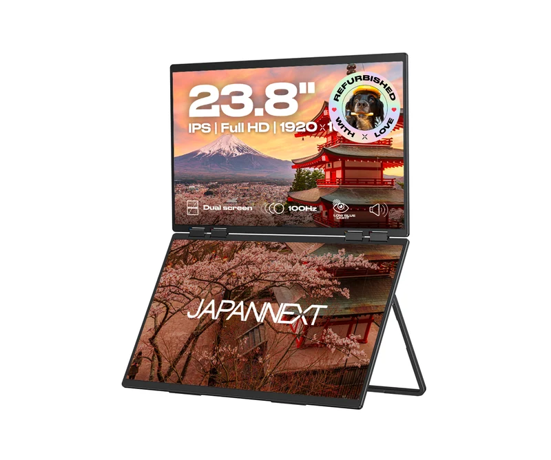 Double Écran Mobile | 2 x 23,8" | IPS | Full HD (reconditionné)
