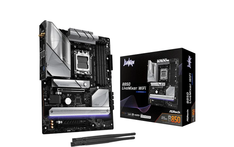 ASRock B850 LIVEMIXER WIFI, ATX, AM5