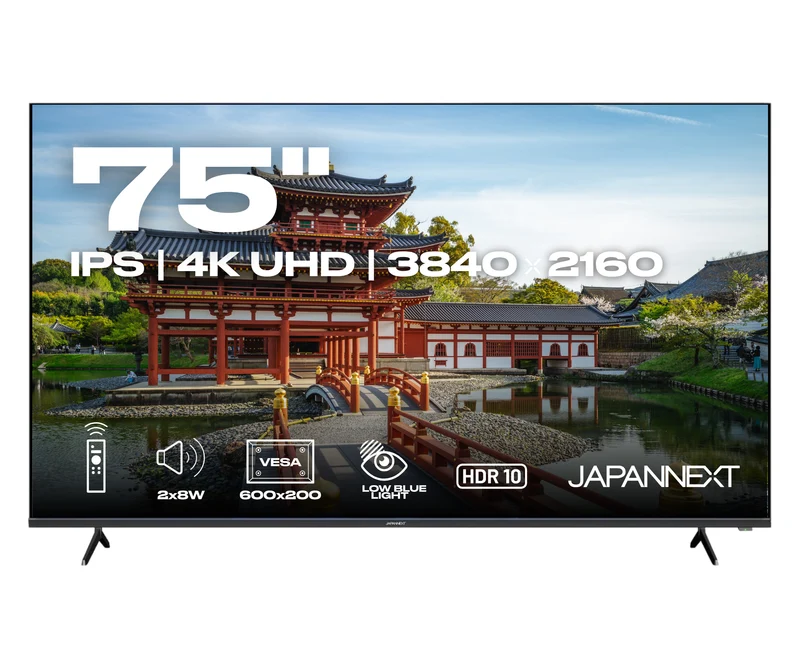 Écran PC Grand Format | 75" | IPS | 4K UHD