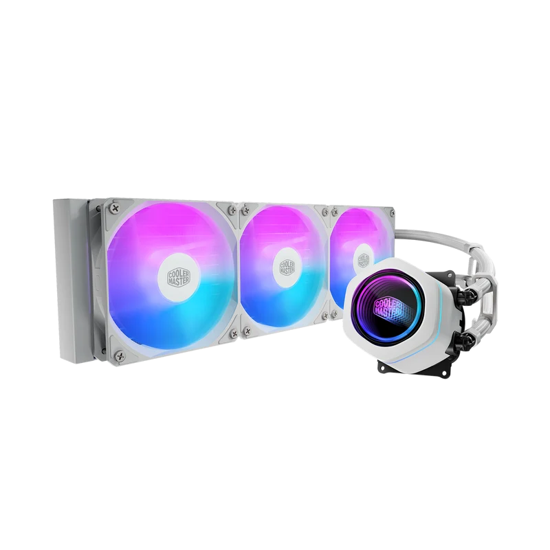 Kit Watercooling AIO Cooler Master MasterLiquid Core Nex 360 ARGB - 360mm (Blanc)