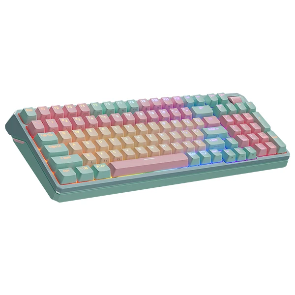 Clavier mécanique sans fil Cooler Master MK770 RGB - Kailh Box V2 Red - AZERTY (Macaron)