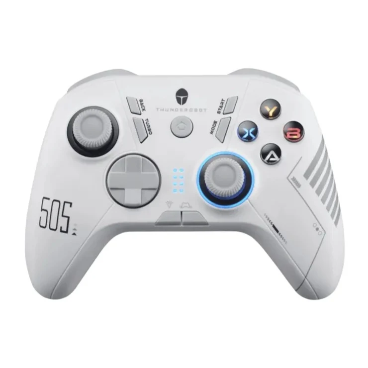 Manette Thunderobot G50S Blanc – Contrôle précis et multi-connectivité