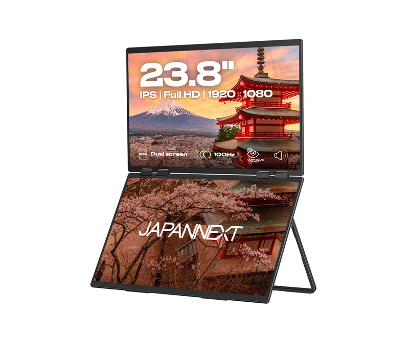 Double Écran Mobile | 2 x 23,8" | IPS | Full HD