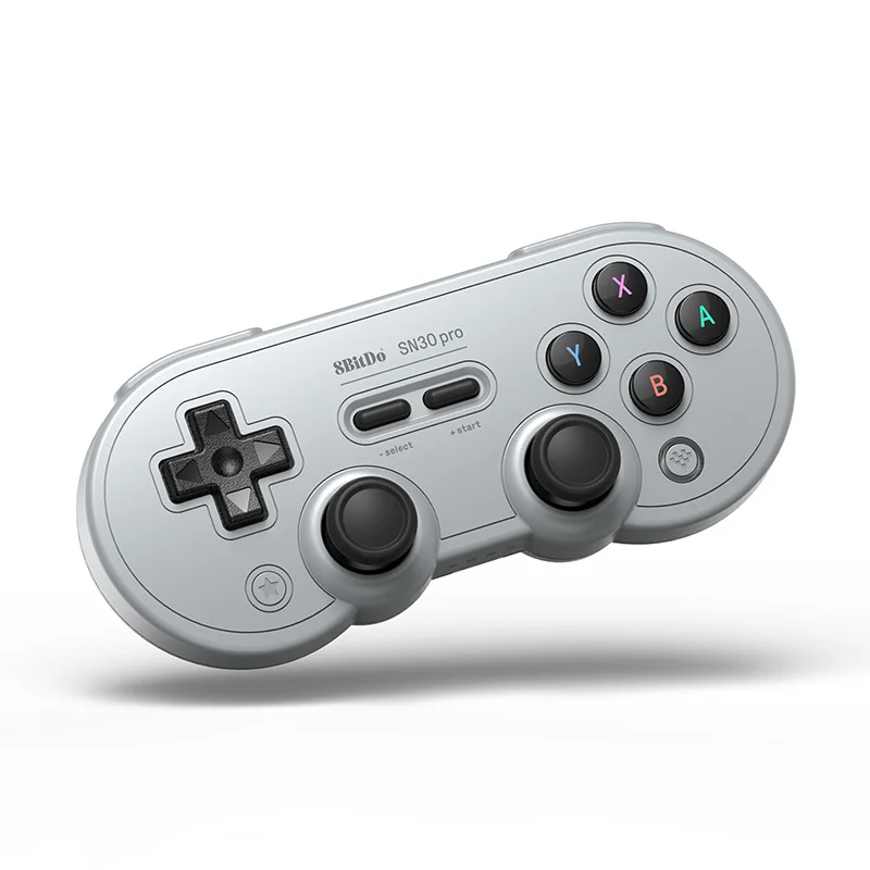 Manette 8BitDo SN30 Pro Bluetooth pour Switch, PC et Android — disposition SNES à deux sticks