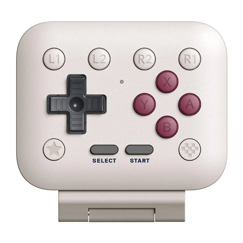 Manette 8BitDo FlipPad pour smartphone — croix et boutons ABXY à rabat, connexion USB-C