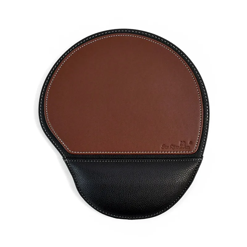 Tapis de Souris Ergonomique - Similicuir