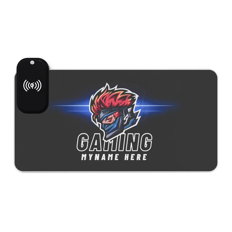 Tapis de Souris Personnalisé - RGB recharge induction sans fil