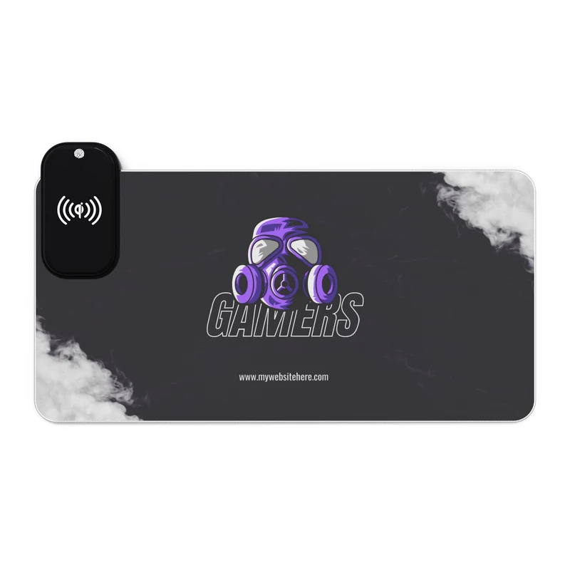 Tapis de Souris Personnalisé - RGB recharge induction sans fil