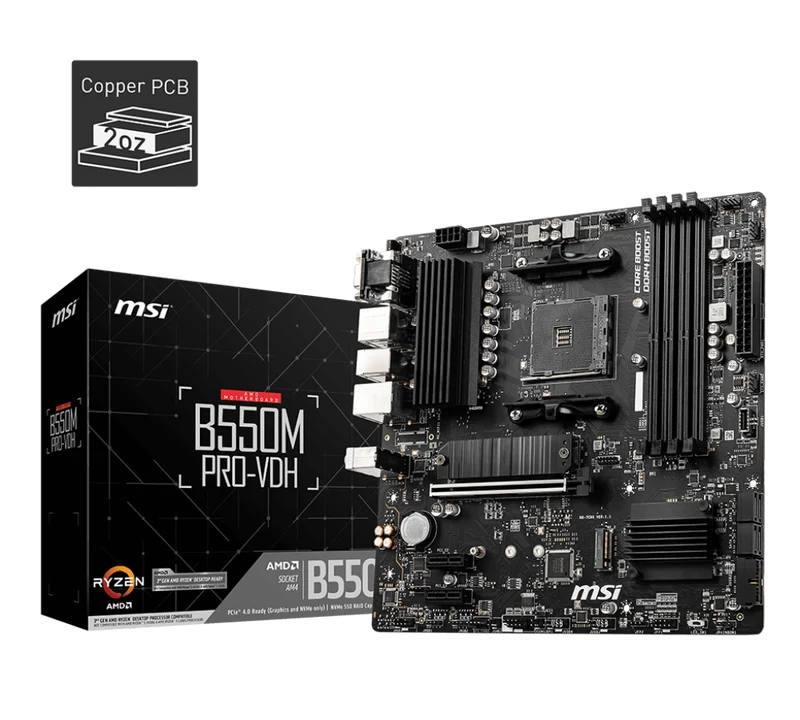 MSI B550M PRO-VDH
