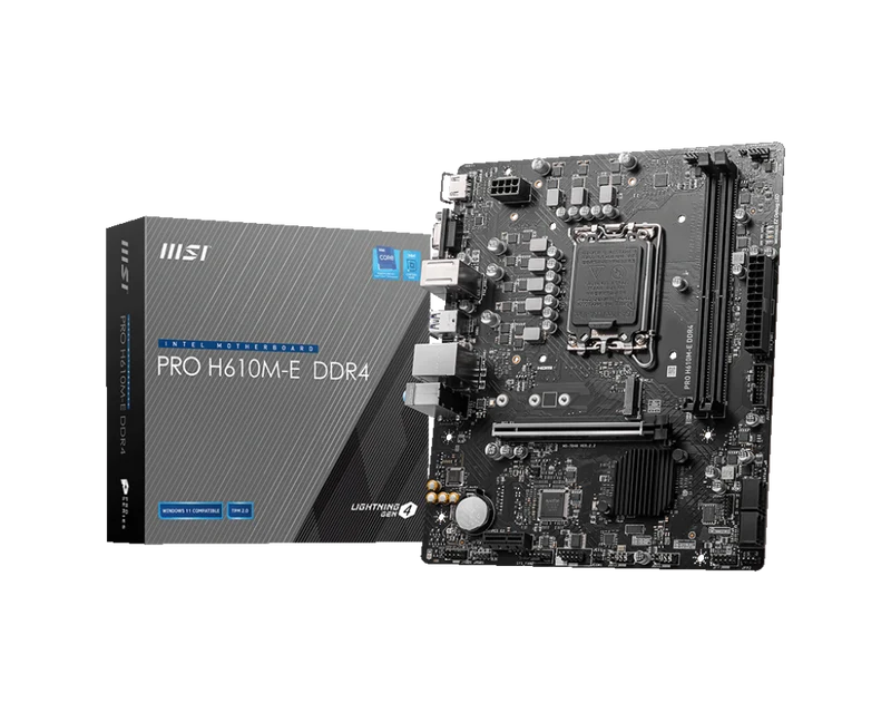 MSI PRO H610M-E DDR4