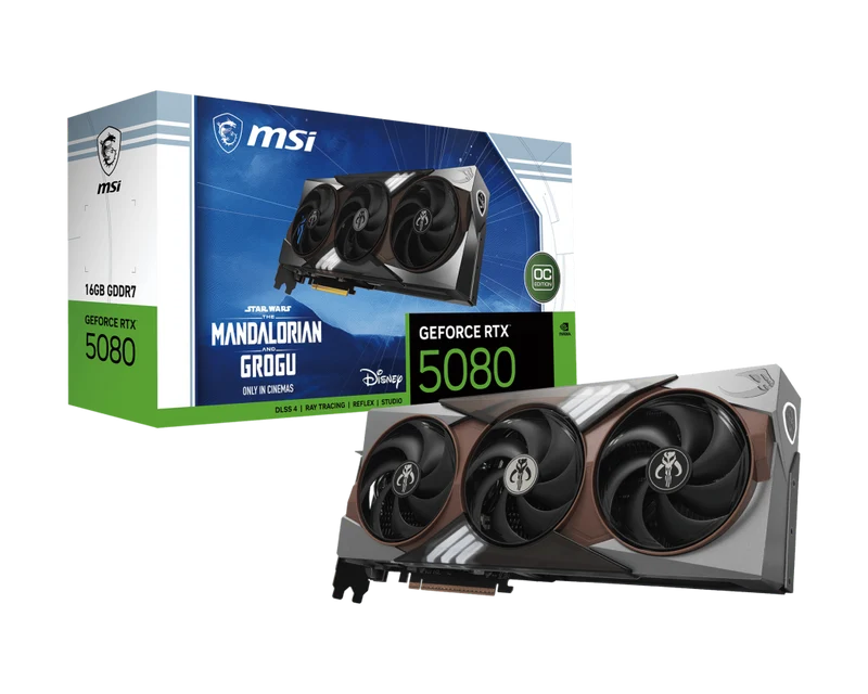 MSI GeForce RTX 5080 16G The Mandalorian and Grogu Edition OC
