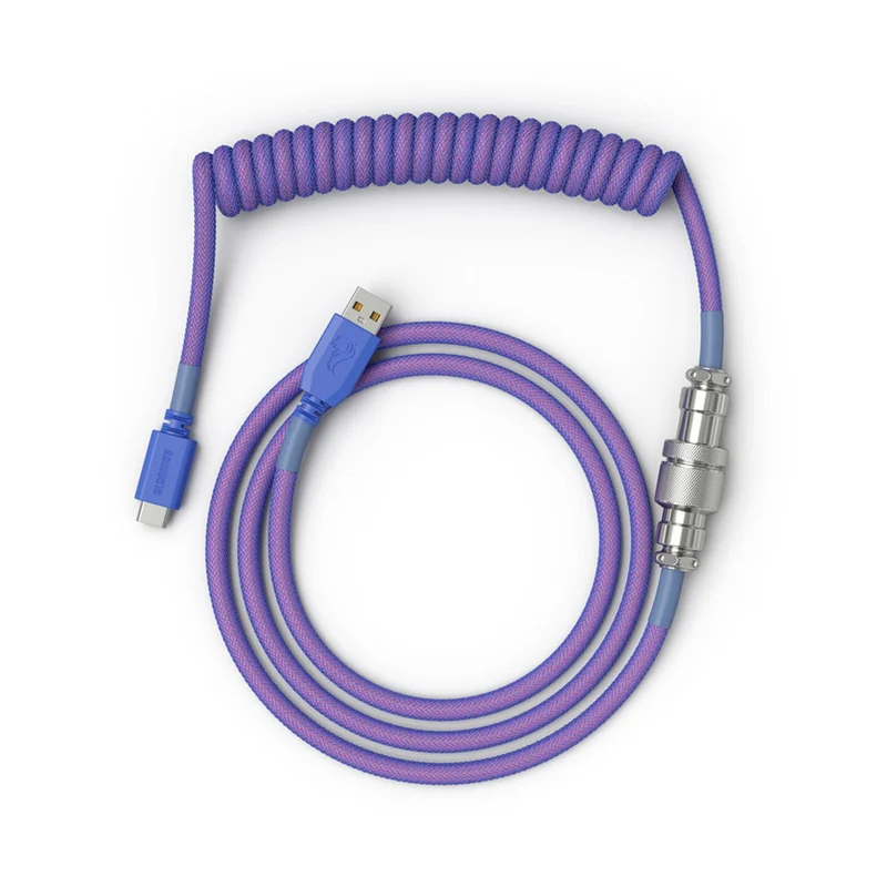 Glorious Coiled Cable - Nebula Purple