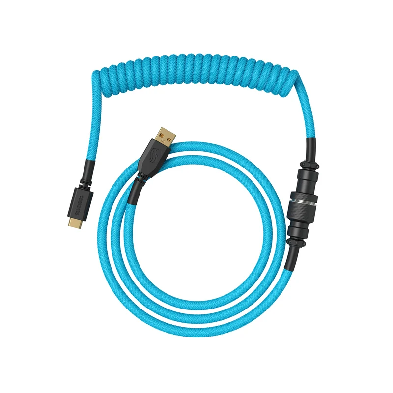 Glorious Coiled Cable - Electric Blue