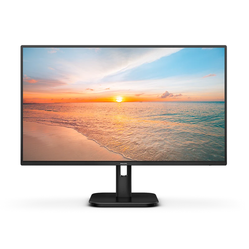 Écran PC 24" Philips 24E1N1100A - Full HD 1080p 100Hz - HDMI/VGA - Haut-parleurs - Noir