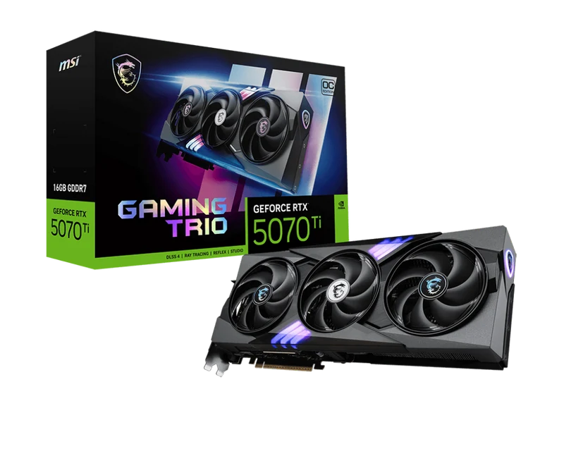 MSI GeForce RTX 5070 Ti 16G GAMING TRIO OC