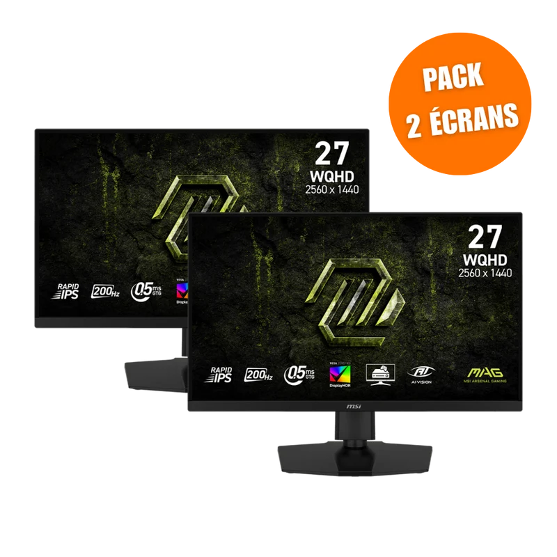 MSI MAG 274QPF E20 - Pack de 2