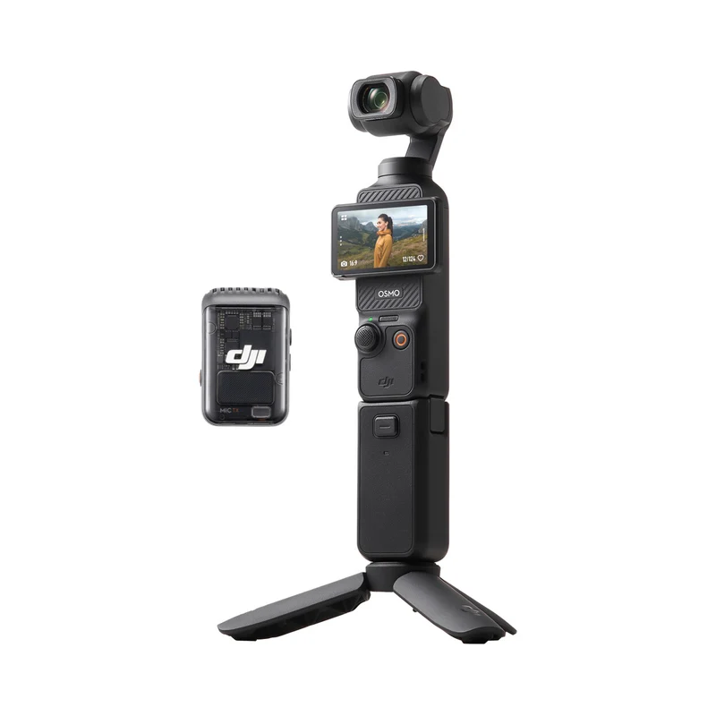 DJI Osmo Pocket 3 Creator Combo - Caméra vlog 4K/120 fps + DJI Mic 2