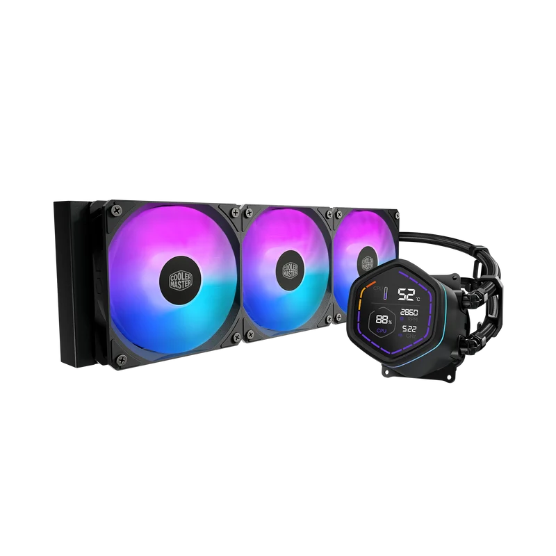 Kit Watercooling AIO Cooler Master MasterLiquid Core Nex Digital 360 ARGB - 360mm (Noir)