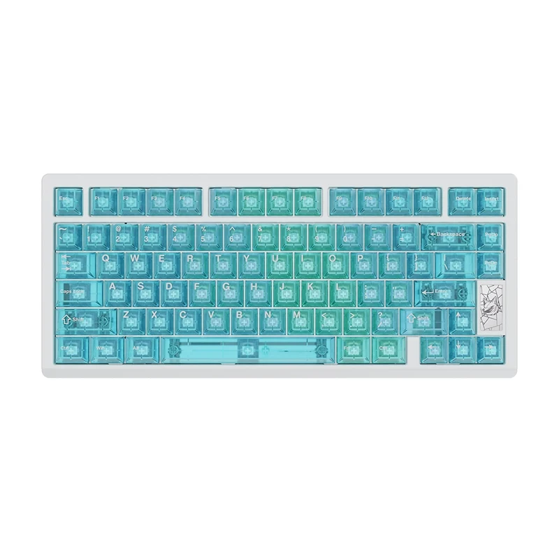 Chilkey Slice75 HE ANSI US White [WS Flux Deep Clacky]