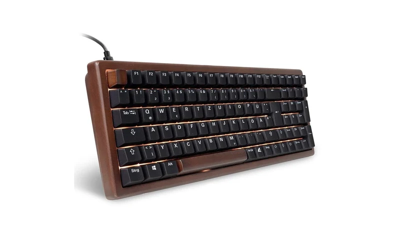 Sharkoon Skiller SGK50 S2 Wood PBT DE