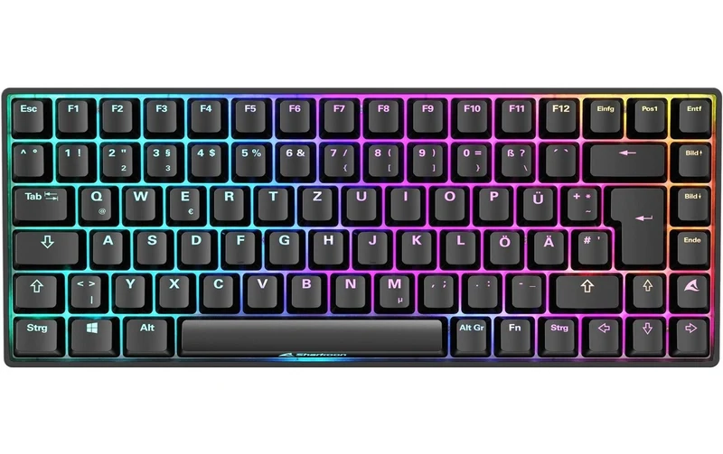 Sharkoon SGK50 S3 bk Gateron Yellow DE