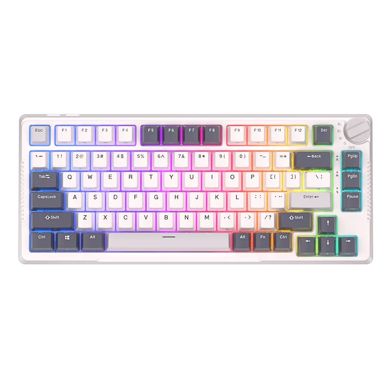 Clavier Mecanique RGB sans fil avec Molette