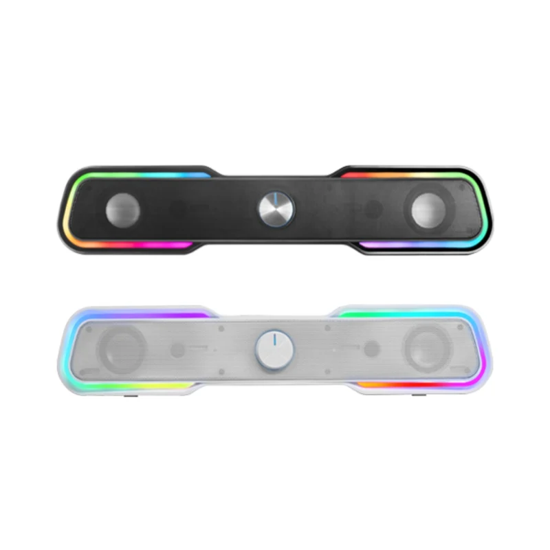 Enceintes Gaming RGB barre de son