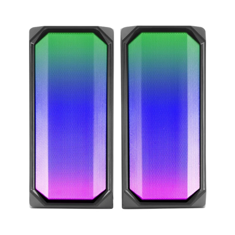 Enceintes Gaming RGB Full Mesh Bluetooth