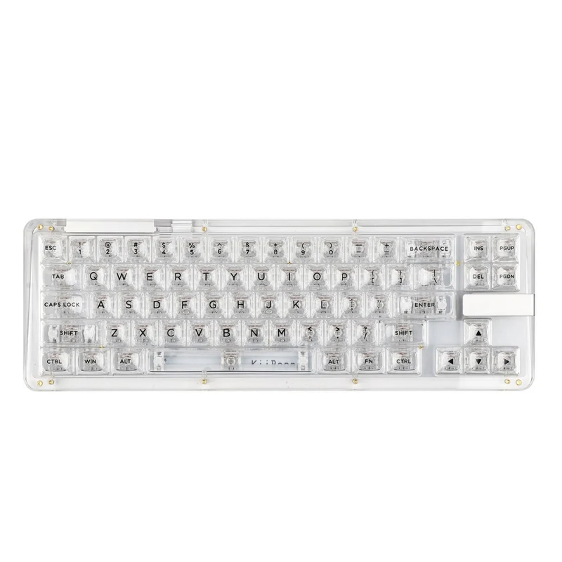 Clavier Mecanique Transparent RBG sans fil