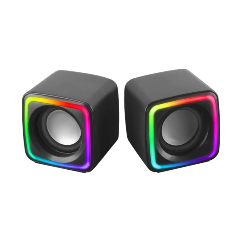 Enceintes Gaming Cube RGB