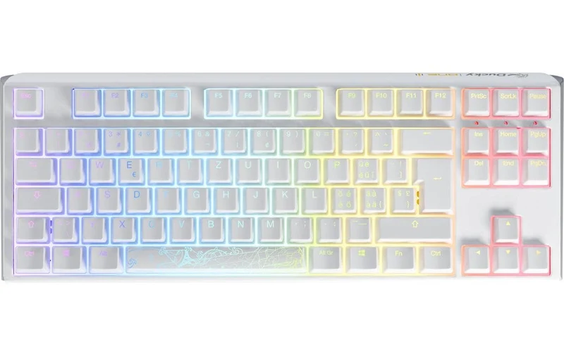 Ducky ONE 3 TKL Classic MX Cherry Red WHI
