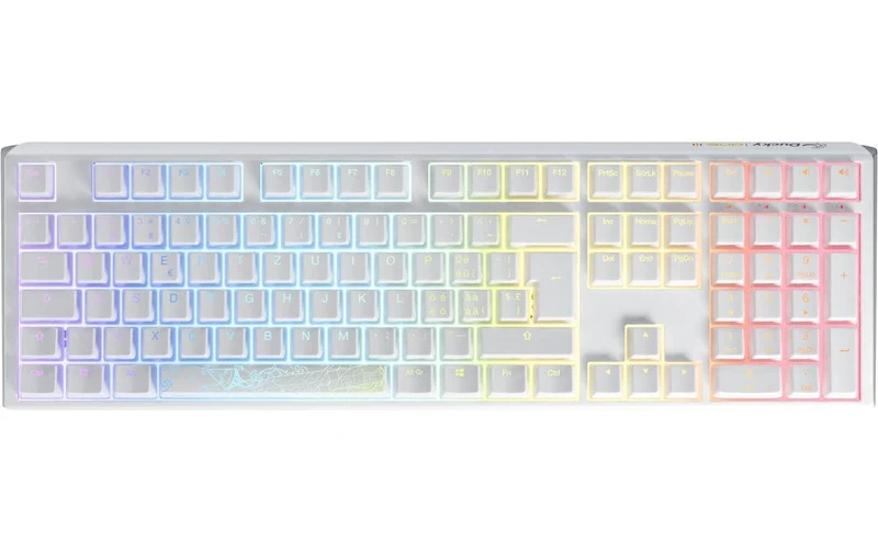 Ducky ONE 3 Classic MX Cherry Red White