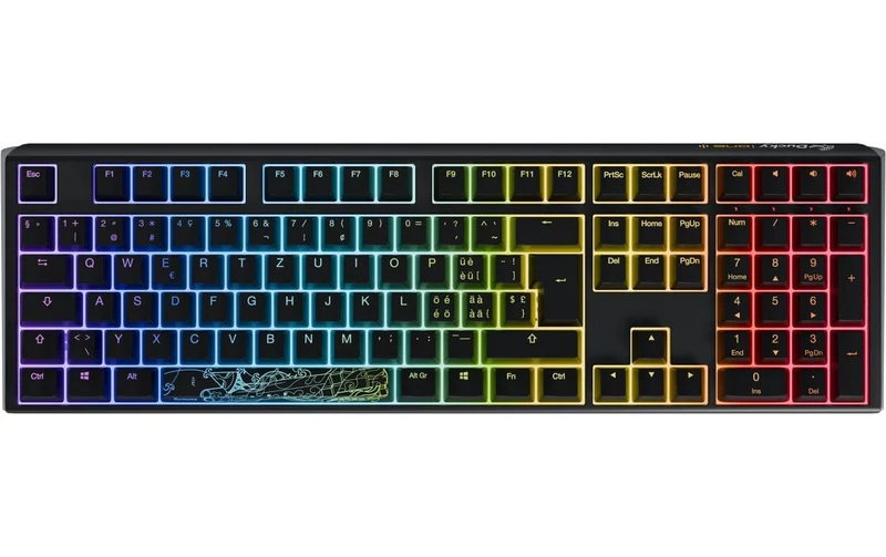 Ducky ONE 3 Classic MX Cherry Red Black